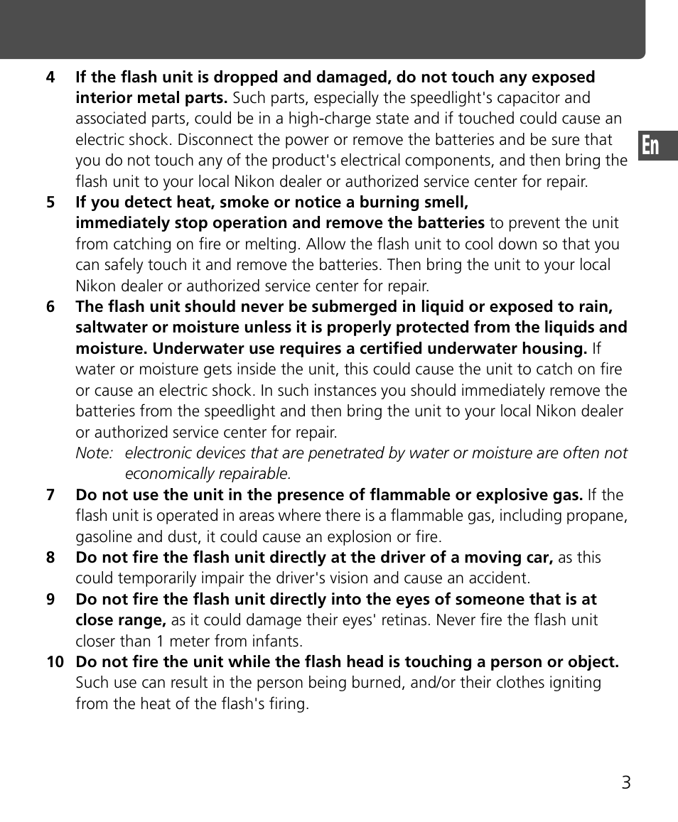 Nikon Speedlite SB-400 User Manual | Page 4 / 218