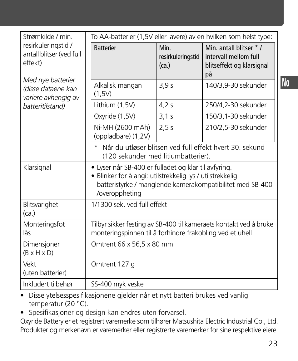 Nikon Speedlite SB-400 User Manual | Page 48 / 218