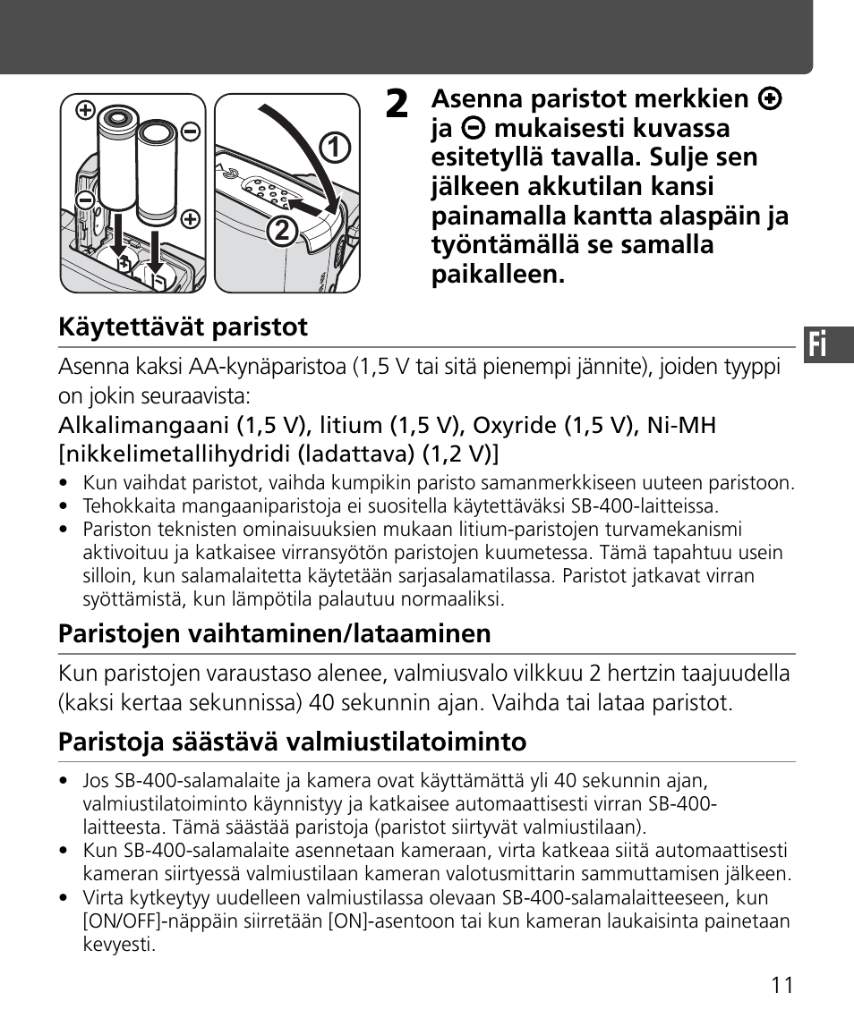 Nikon Speedlite SB-400 User Manual | Page 84 / 218