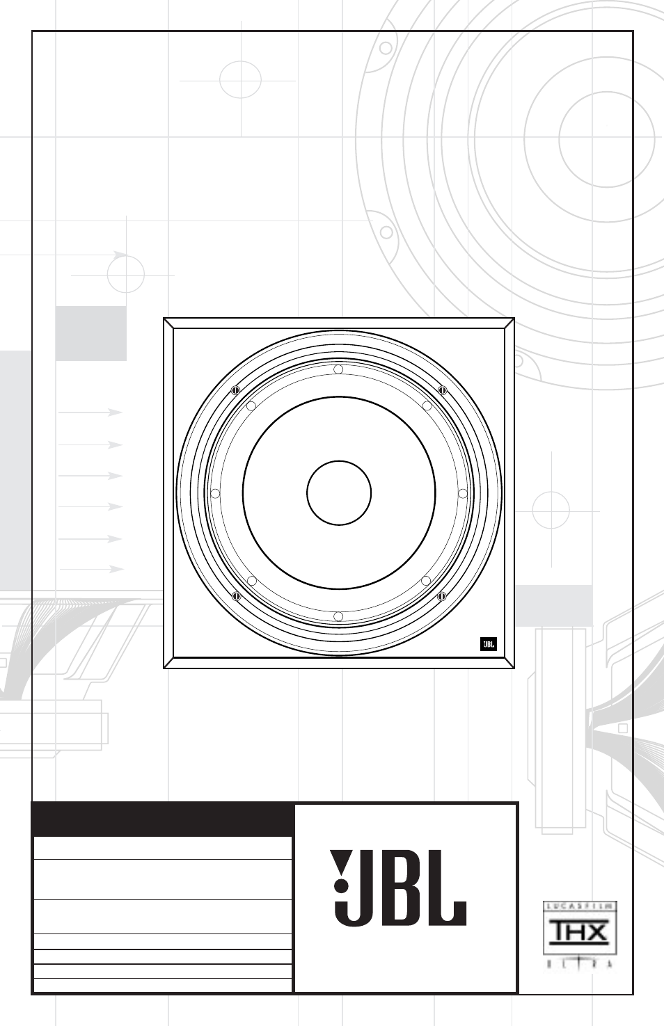 JBL HTPS-400 User Manual | 8 pages