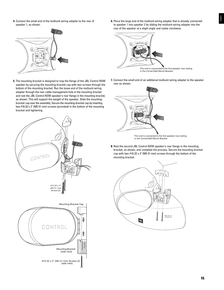 JBL CONTROL NOW AW User Manual | Page 15 / 30