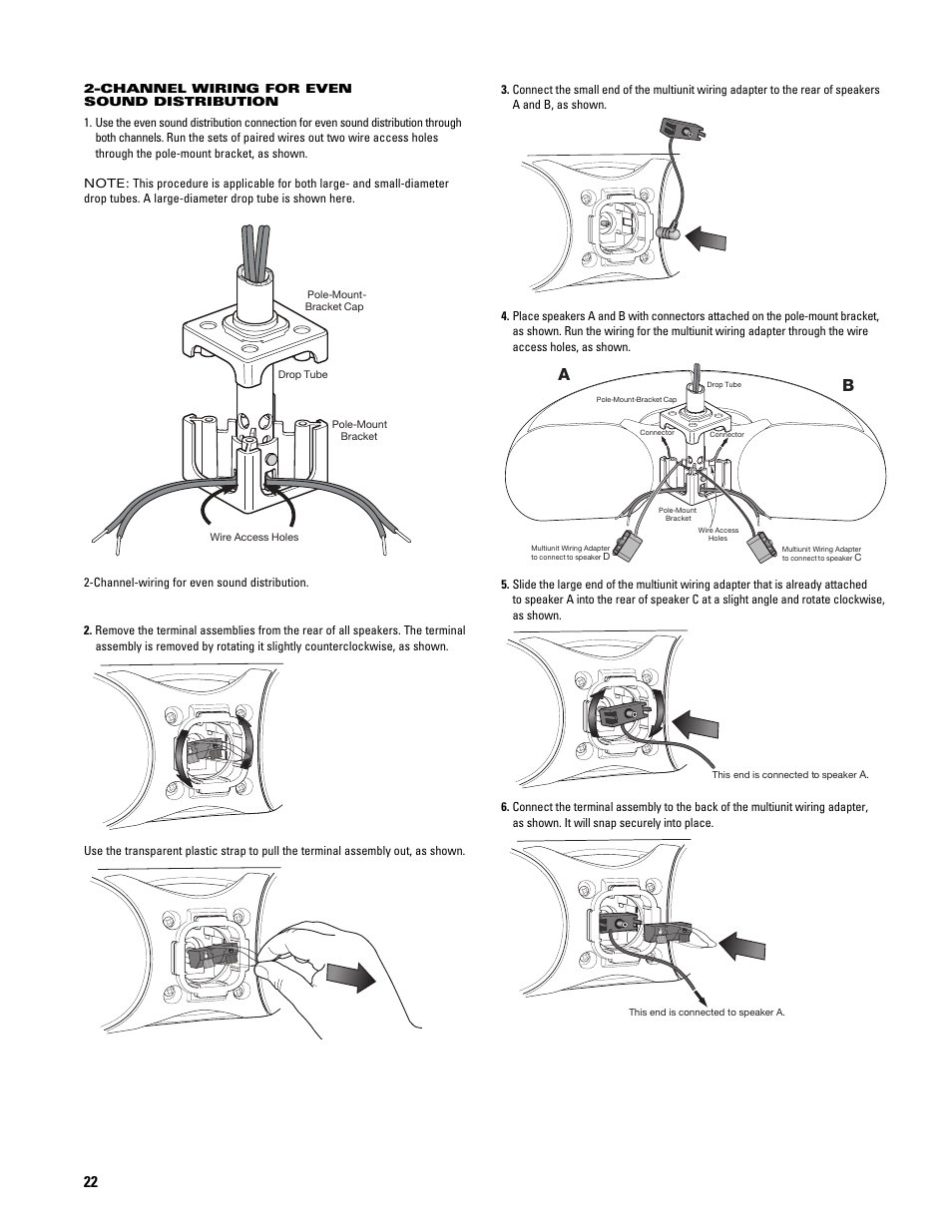 JBL CONTROL NOW AW User Manual | Page 22 / 30