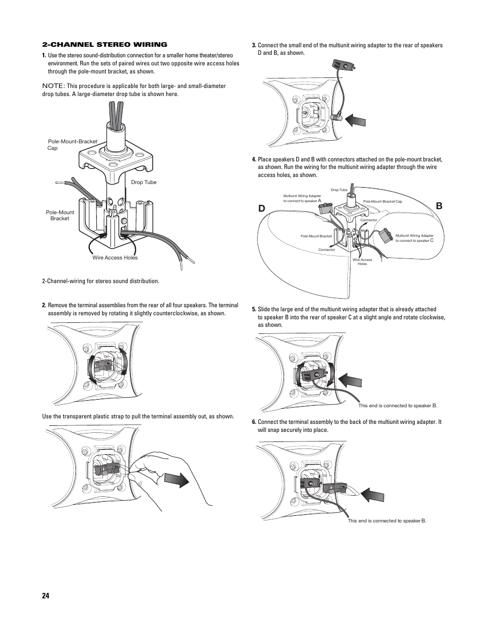 JBL CONTROL NOW AW User Manual | Page 24 / 30