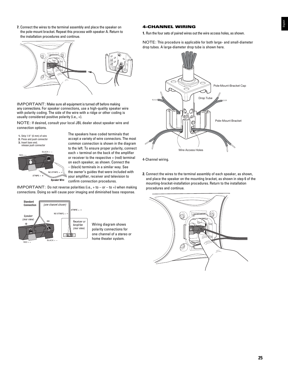 JBL CONTROL NOW AW User Manual | Page 25 / 30