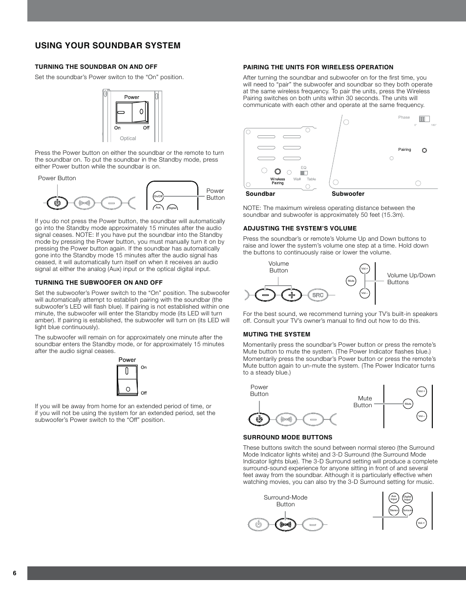 JBL SB300 User Manual | Page 6 / 8