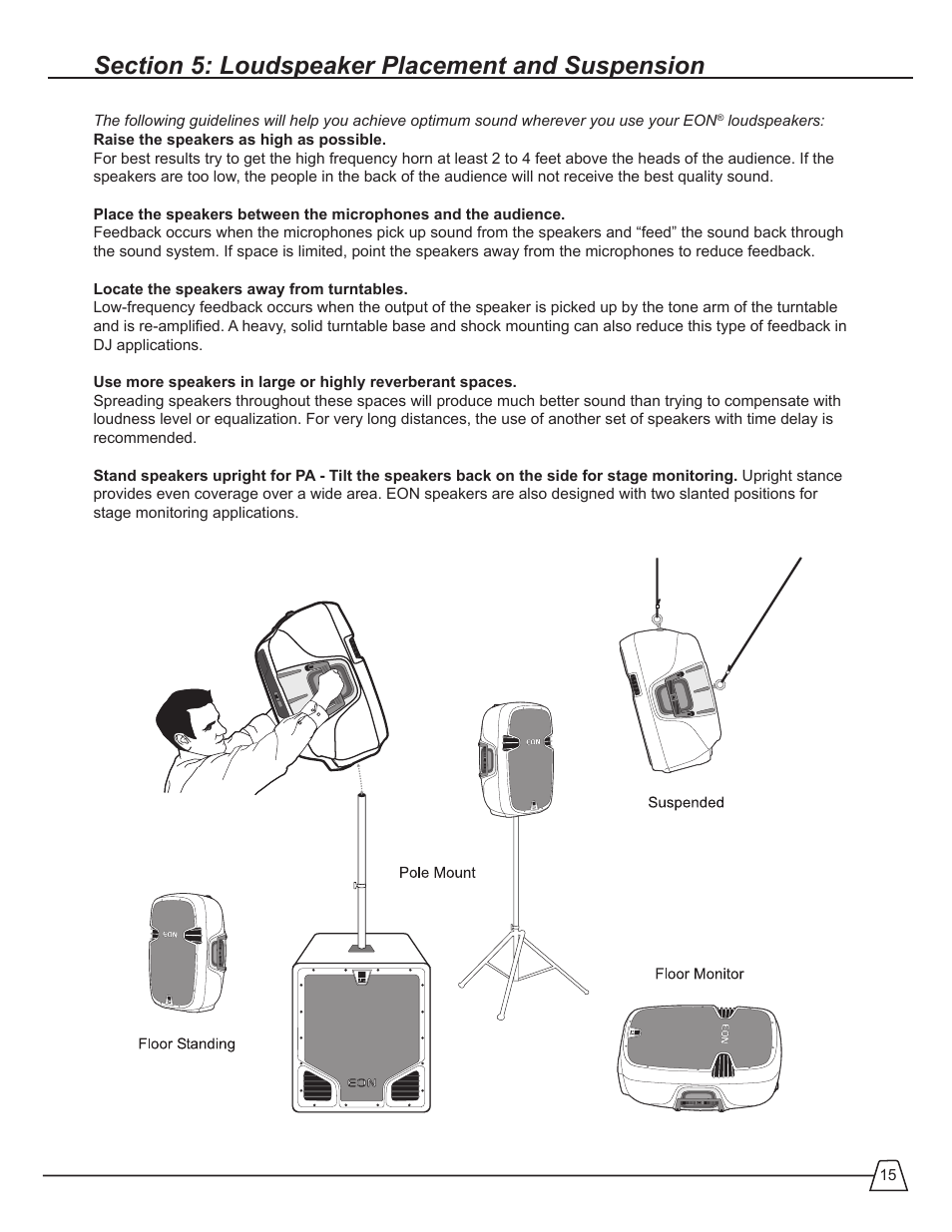 JBL EON 510 User Manual | Page 15 / 30