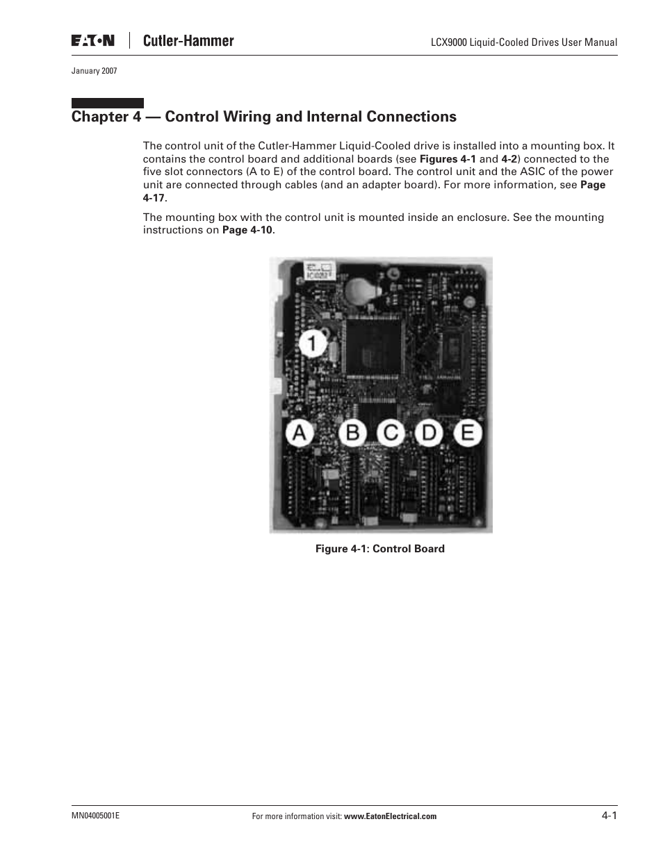 J. T. Eaton Liquid-Cooled Drives LCX9000 User Manual | Page 59 / 128