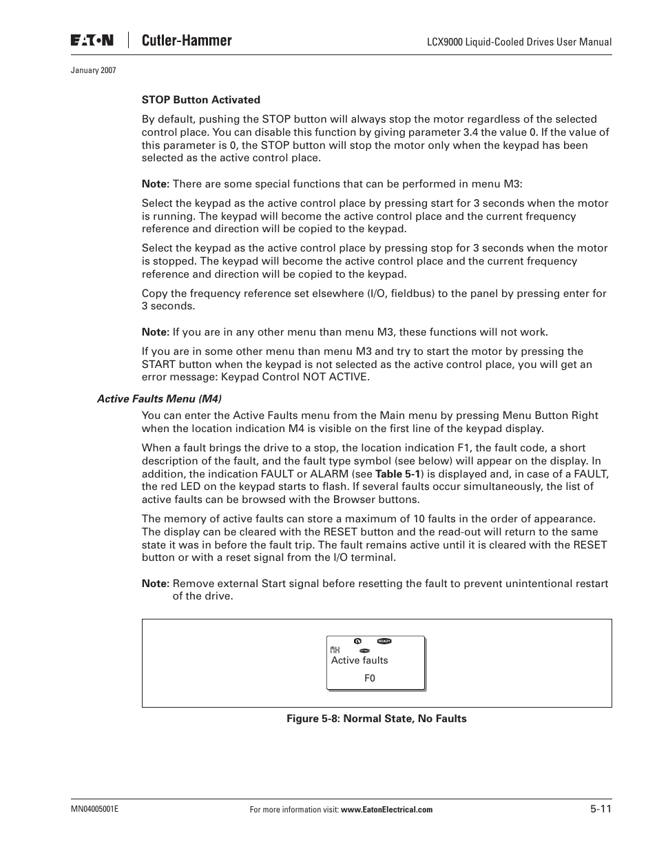 J. T. Eaton Liquid-Cooled Drives LCX9000 User Manual | Page 87 / 128