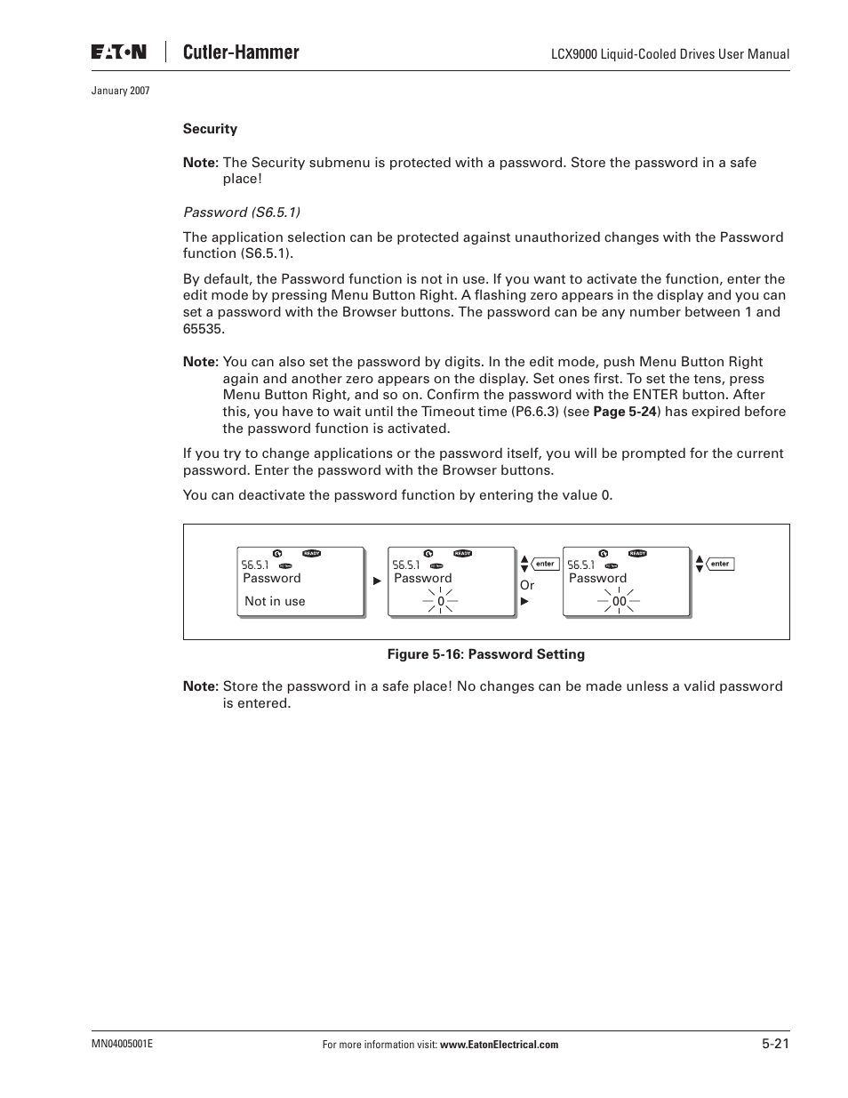 J. T. Eaton Liquid-Cooled Drives LCX9000 User Manual | Page 97 / 128