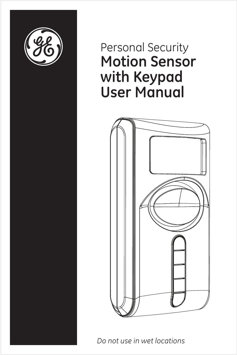 GE 51209 GE Wireless Motion-Sensing Alarm with Programmable Keypad User Manual | 14 pages