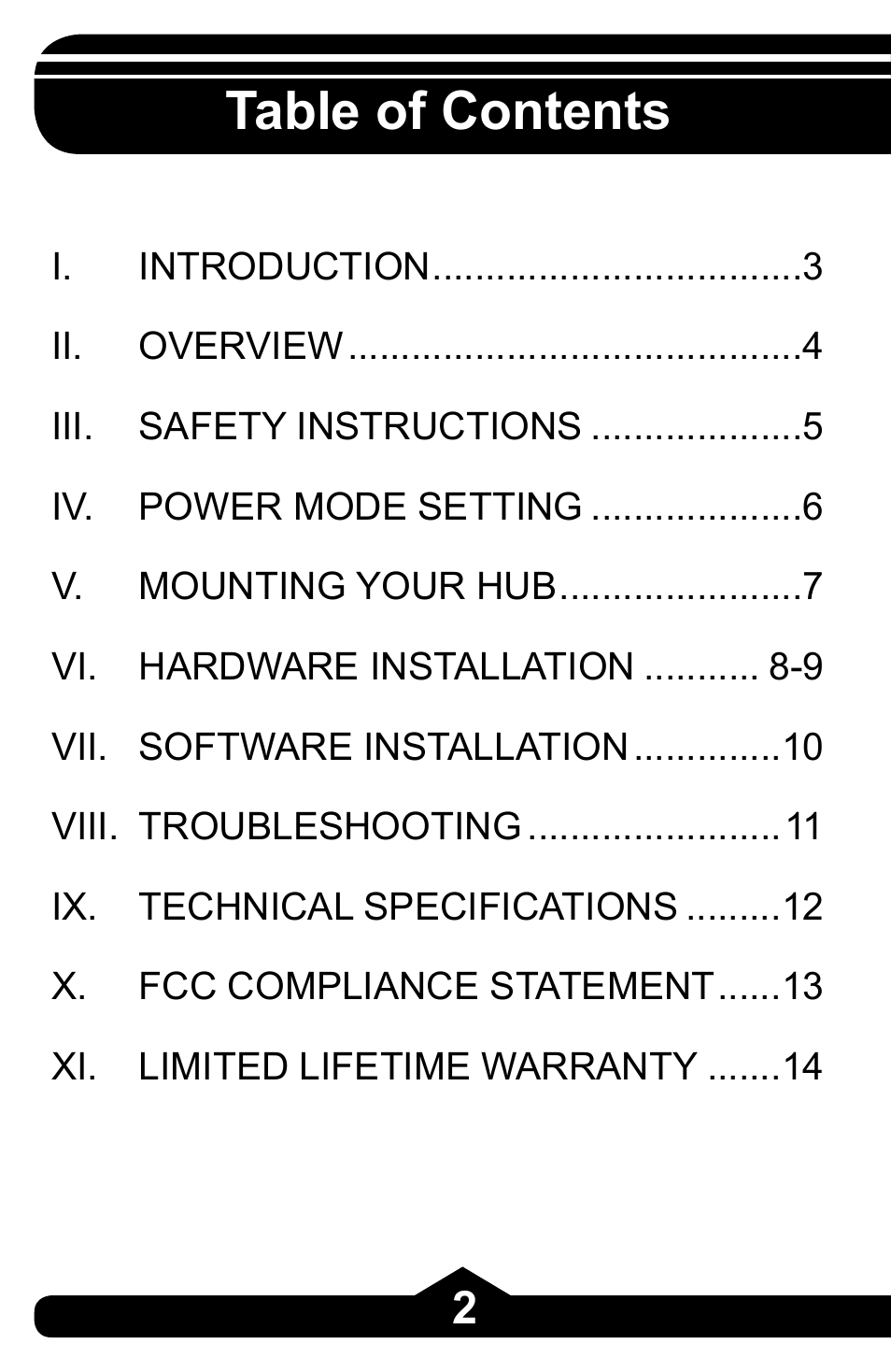 GE 97863 GE USB 2.0 7 Port Desktop Hub User Manual | Page 2 / 28