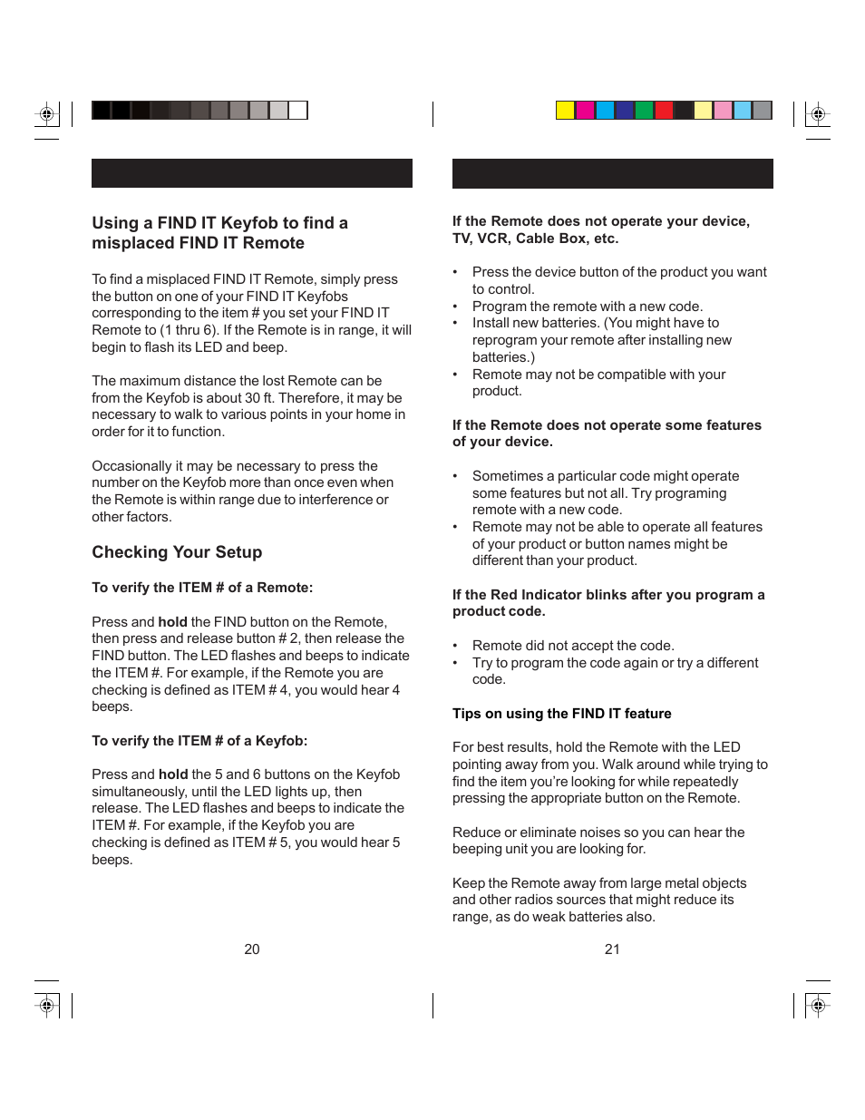 GE RM24945 User Manual | Page 11 / 13