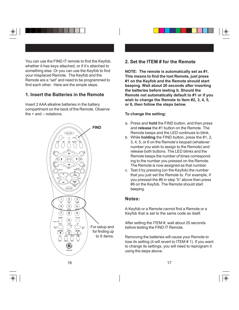 GE RM24945 User Manual | Page 9 / 13