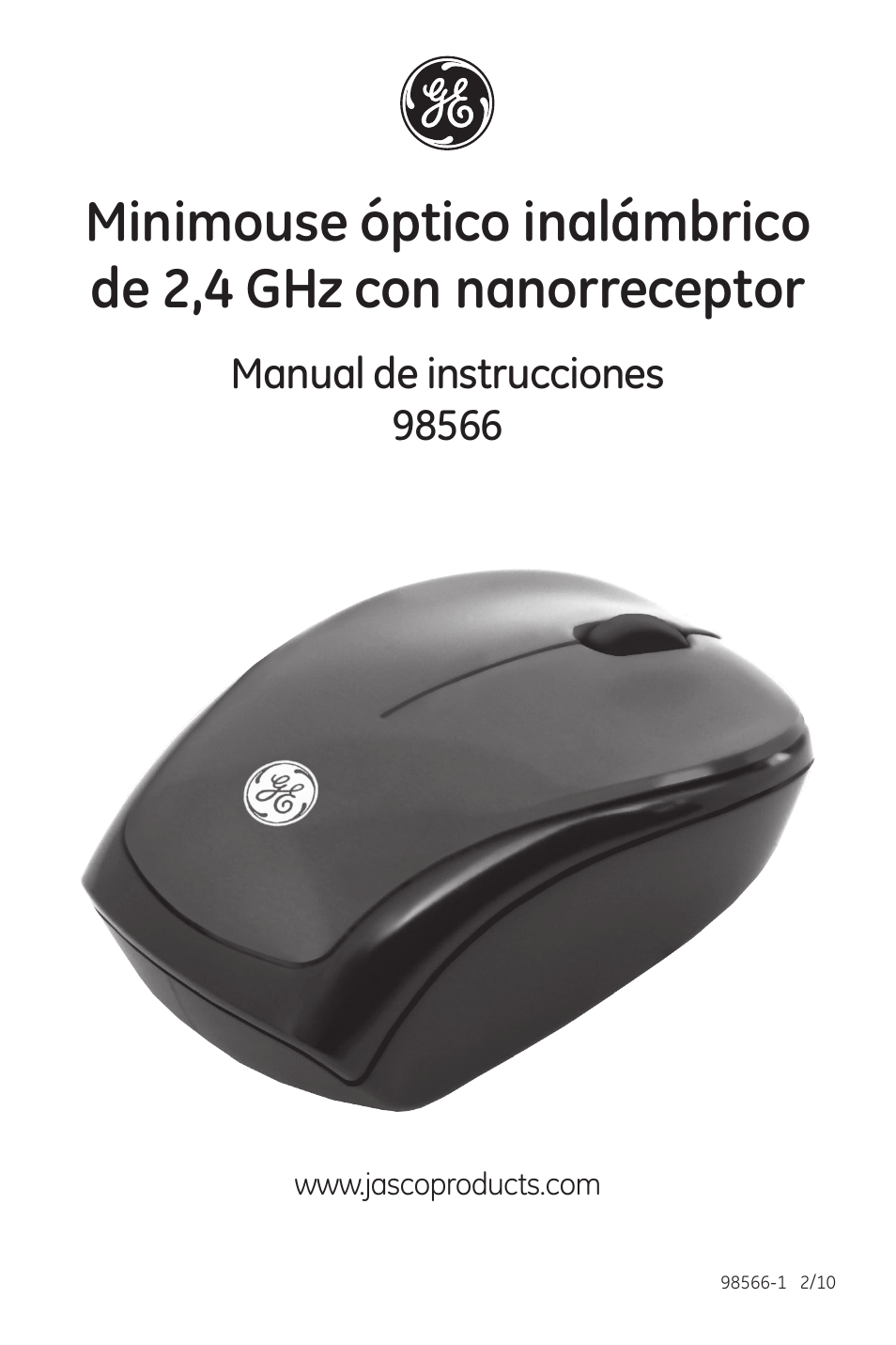 GE 98566 GE Wireless 2.4 GHz Mini Mouse User Manual | Page 6 / 10