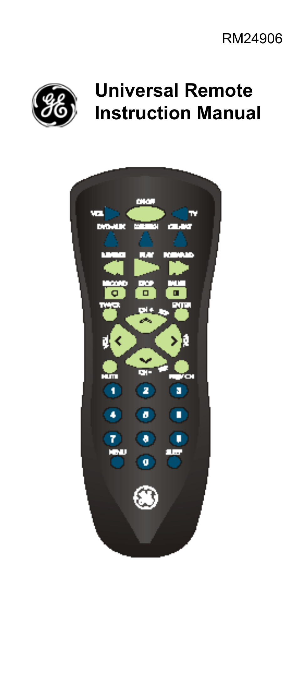 GE RM24906 User Manual | 16 pages