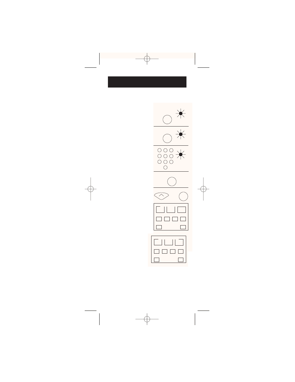 Programming for aux 1 or aux 2 buttons | GE RM24940 User Manual | Page 13 / 36