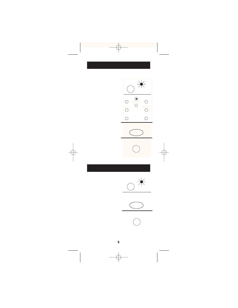Clearing a learned button, Clearing all learned buttons | GE RM24940 User Manual | Page 6 / 36