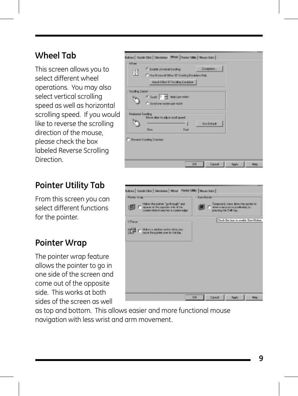 GE 98505 GE Wireless Mini Presentation Mouse User Manual | Page 9 / 12