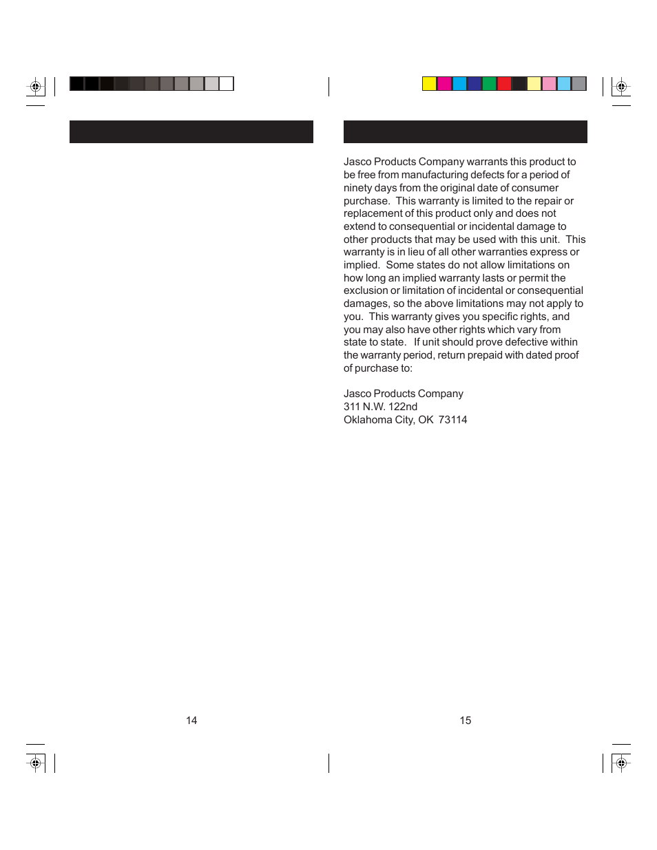 GE RM84964 User Manual | Page 8 / 9