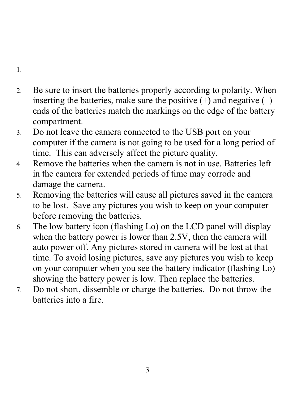 Cautions, Read before using your ultracam | GE 98073 GE Ultracam User Manual | Page 3 / 27