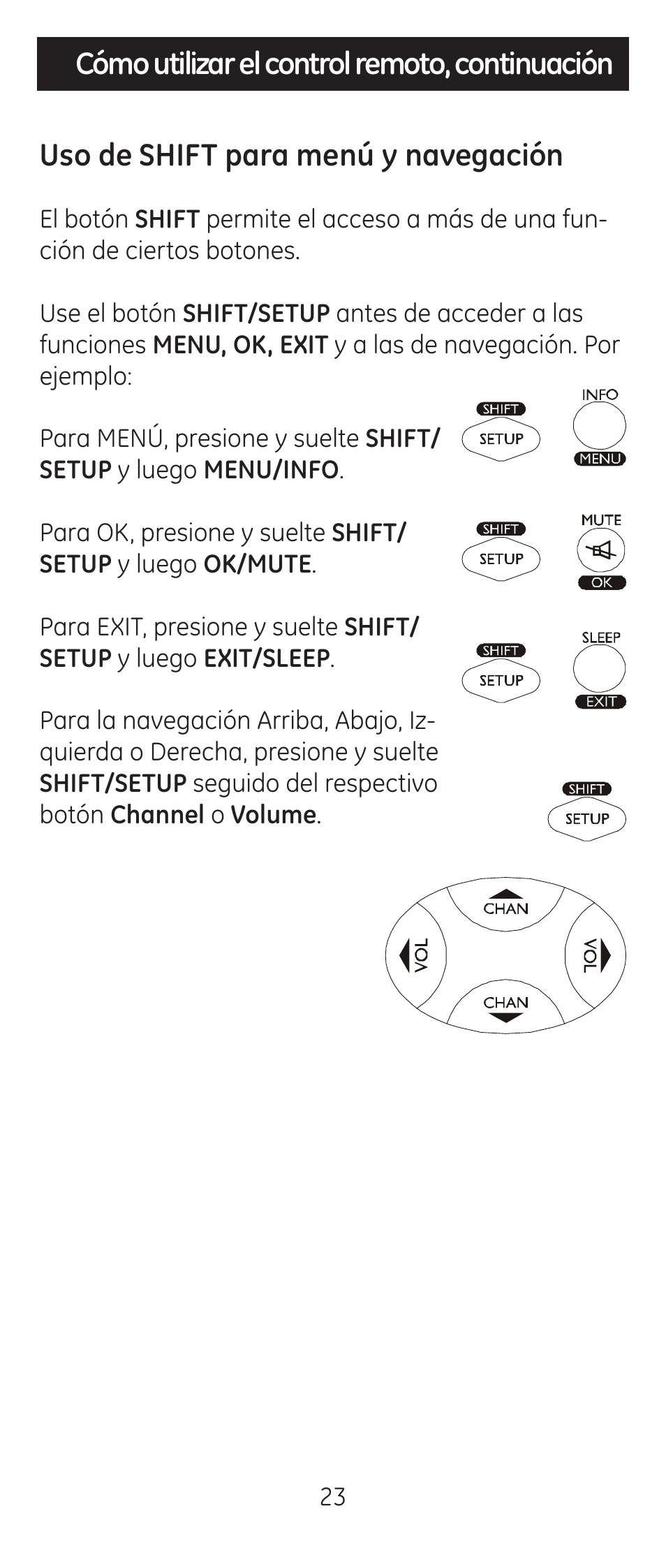 GE 24914 GE Universal Remote User Manual | Page 23 / 30