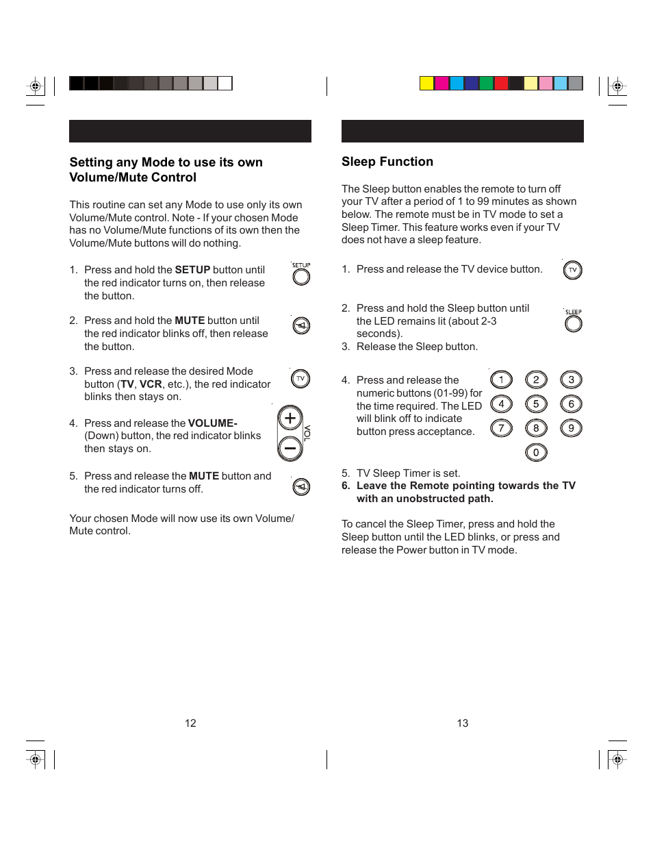 GE 24922 GE Universal Remote 6 Device User Manual | Page 7 / 9