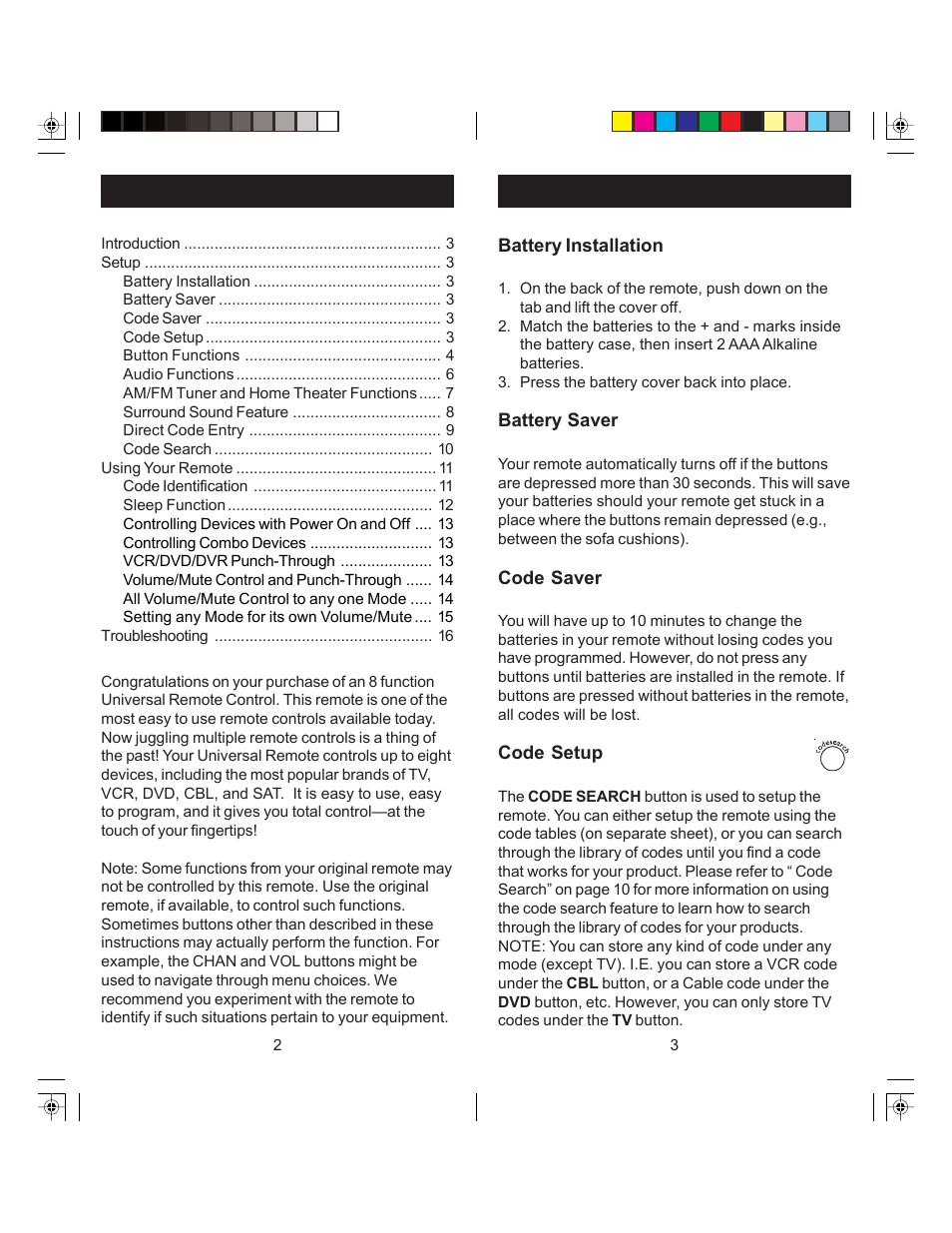 GE RM24927 User Manual | Page 2 / 10