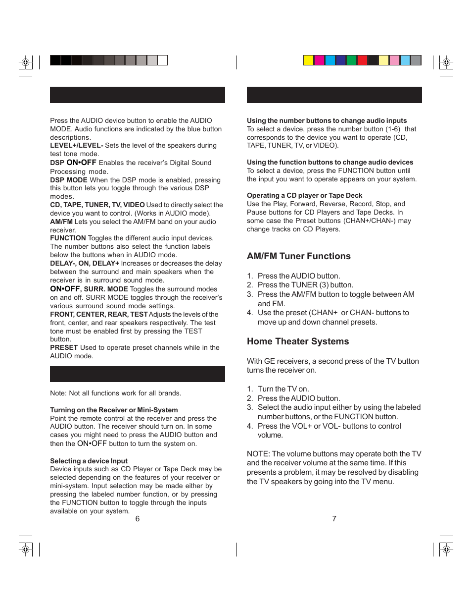 GE RM24927 User Manual | Page 4 / 10