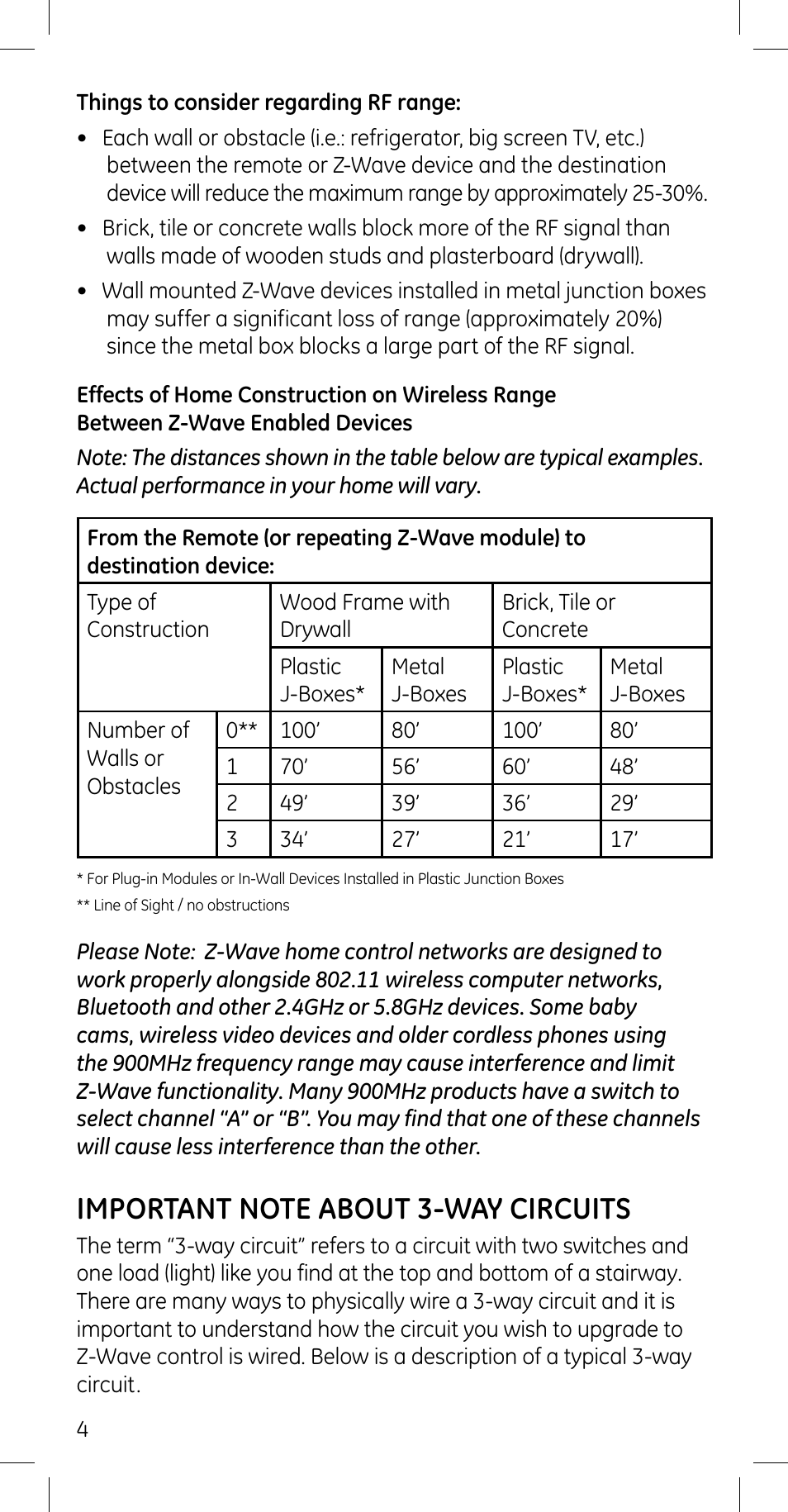 Jasco 45609 User Manual | Page 4 / 13