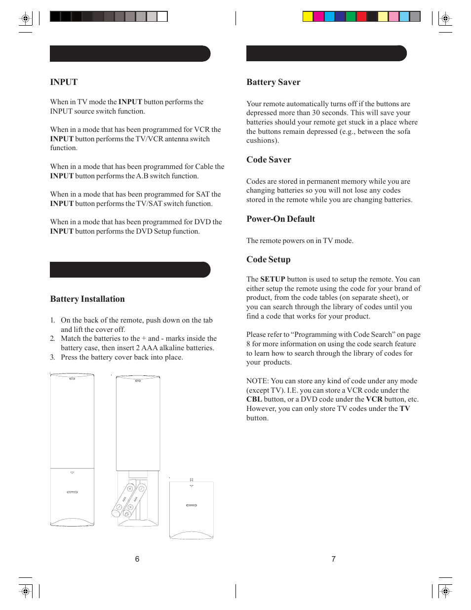Jasco RM25001 User Manual | Page 4 / 11