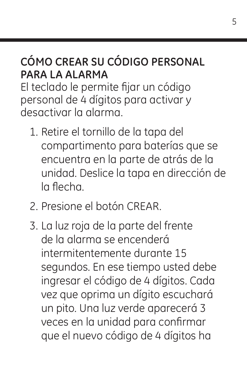 GE 45117 GE Wireless Door Alarm with Programmable Keypad User Manual | Page 21 / 33