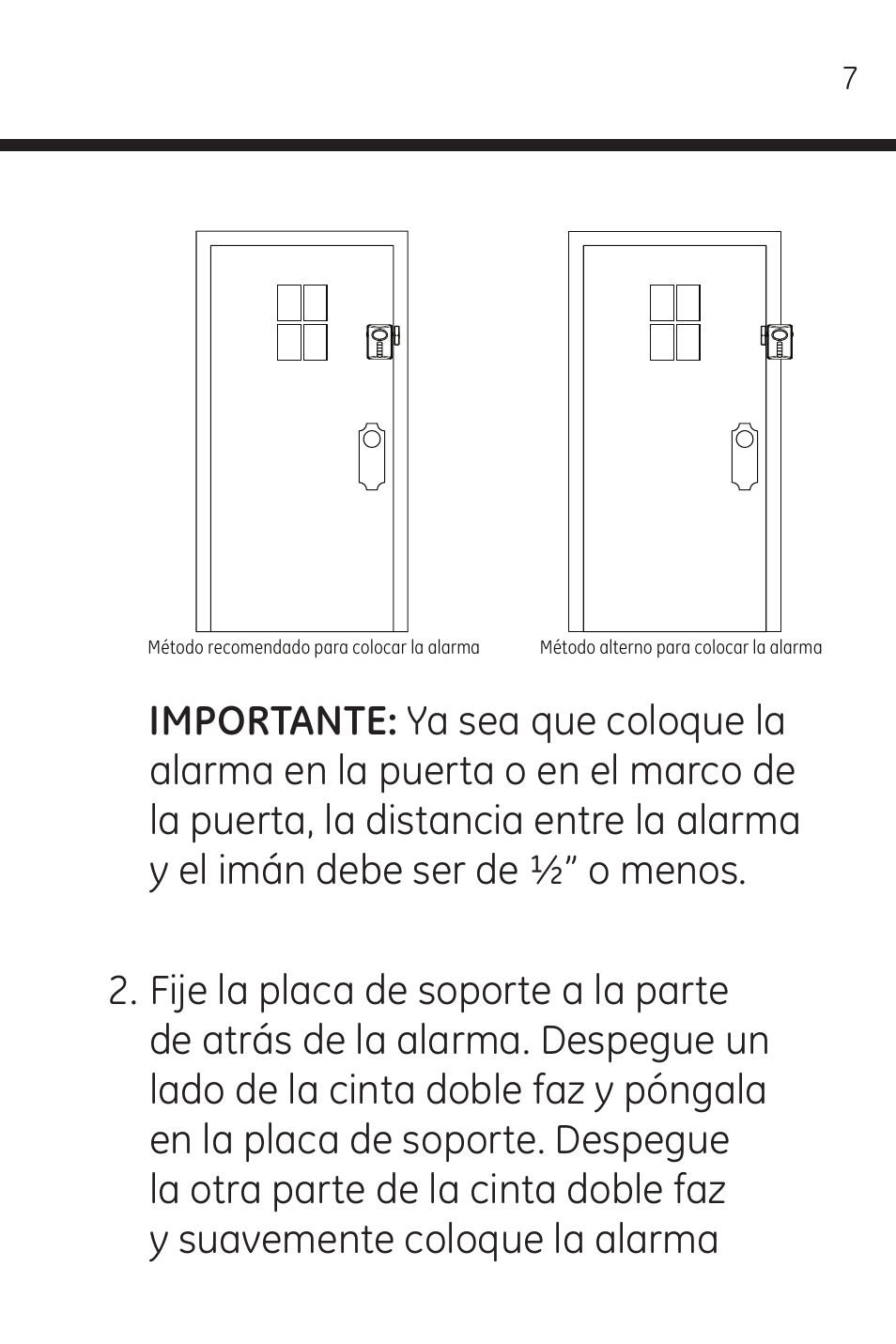 GE 45117 GE Wireless Door Alarm with Programmable Keypad User Manual | Page 23 / 33