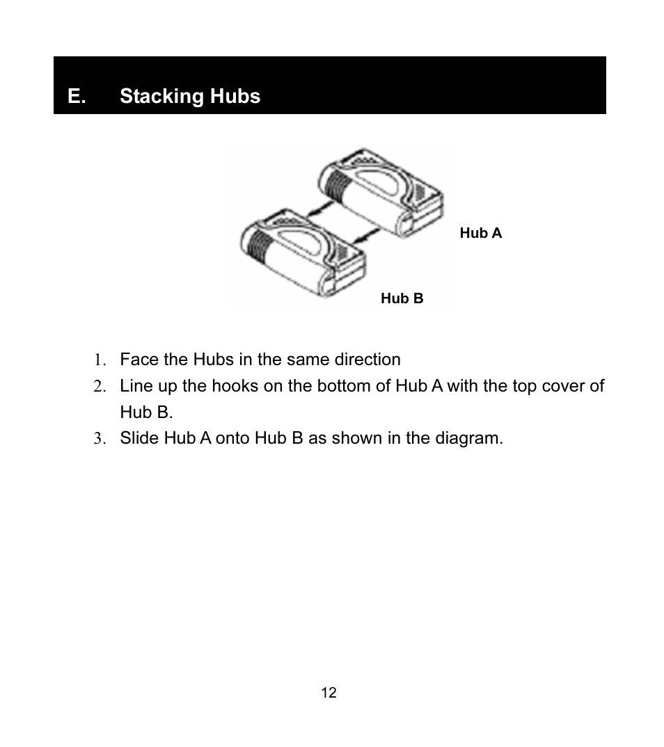 GE 97916 GE High Speed USB 2.0 Stackable 7-Port Hub User Manual | Page 12 / 19