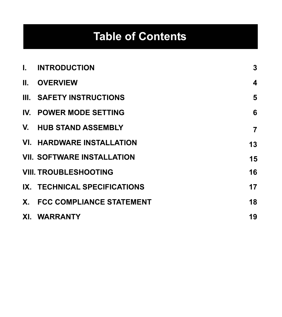 GE 97916 GE High Speed USB 2.0 Stackable 7-Port Hub User Manual | Page 2 / 19