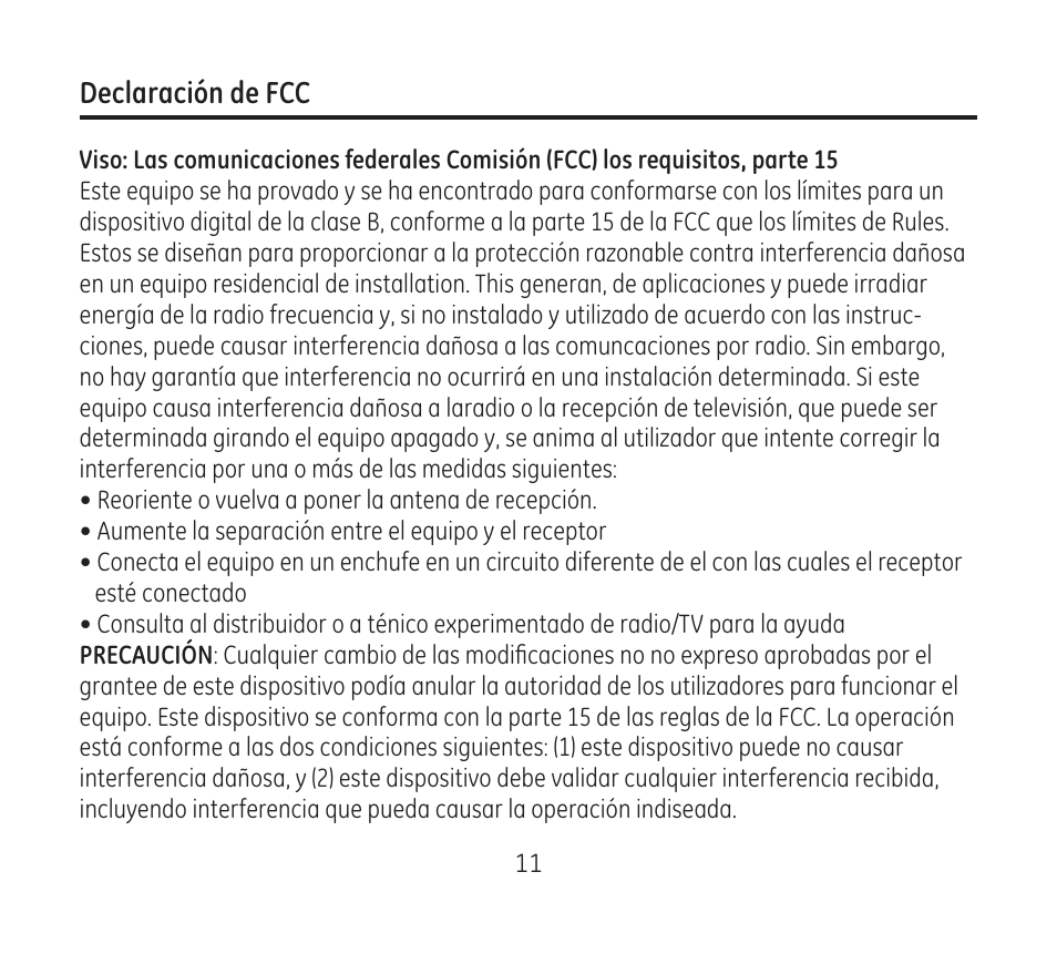 GE 97651 GE Digital FM Transmitter User Manual | Page 11 / 12