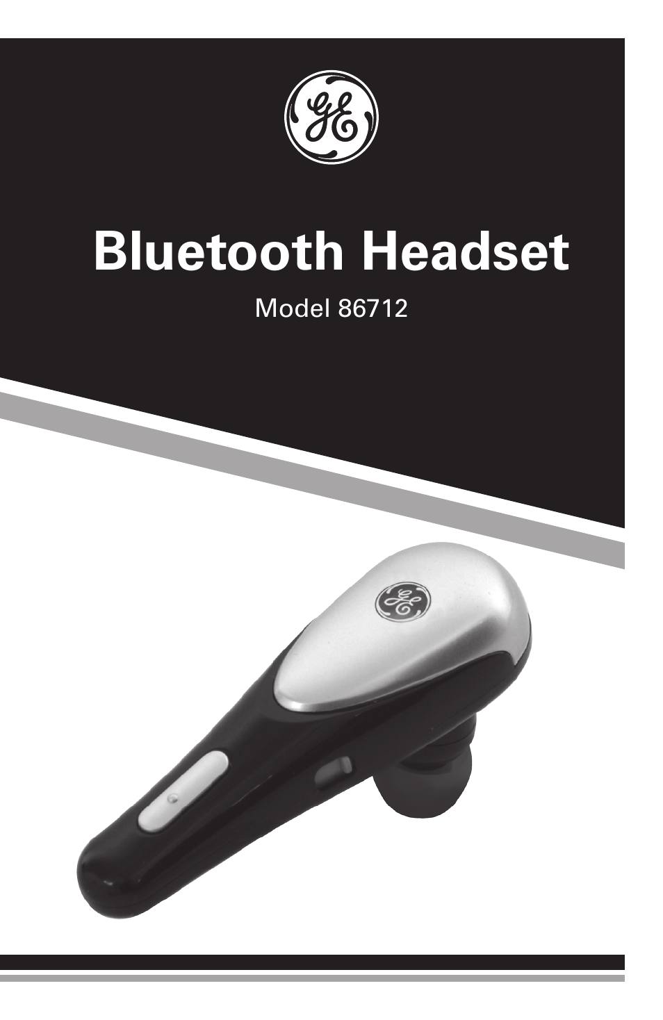 GE 86712 GE Bluetooth Headset User Manual | 23 pages