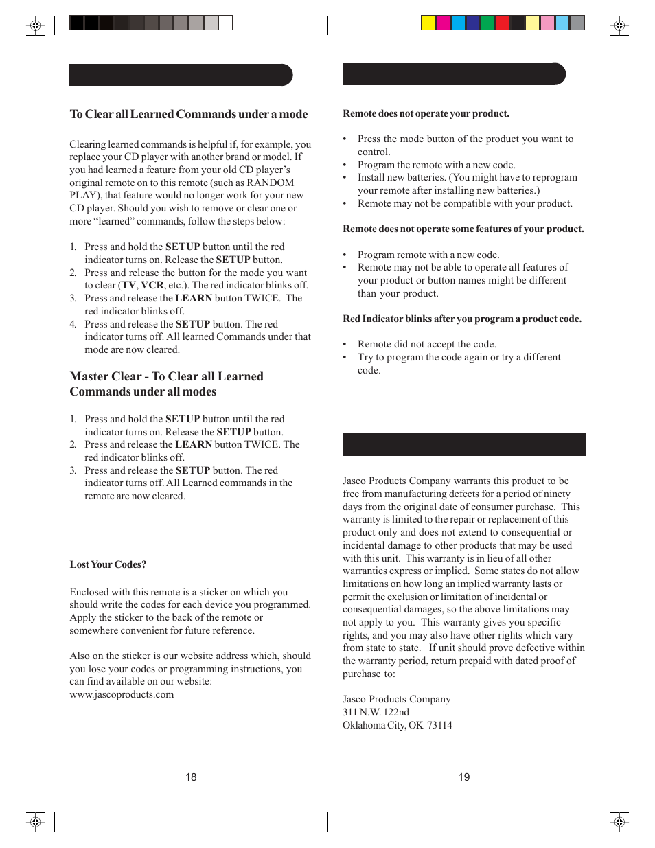 GE RM24950 User Manual | Page 10 / 11
