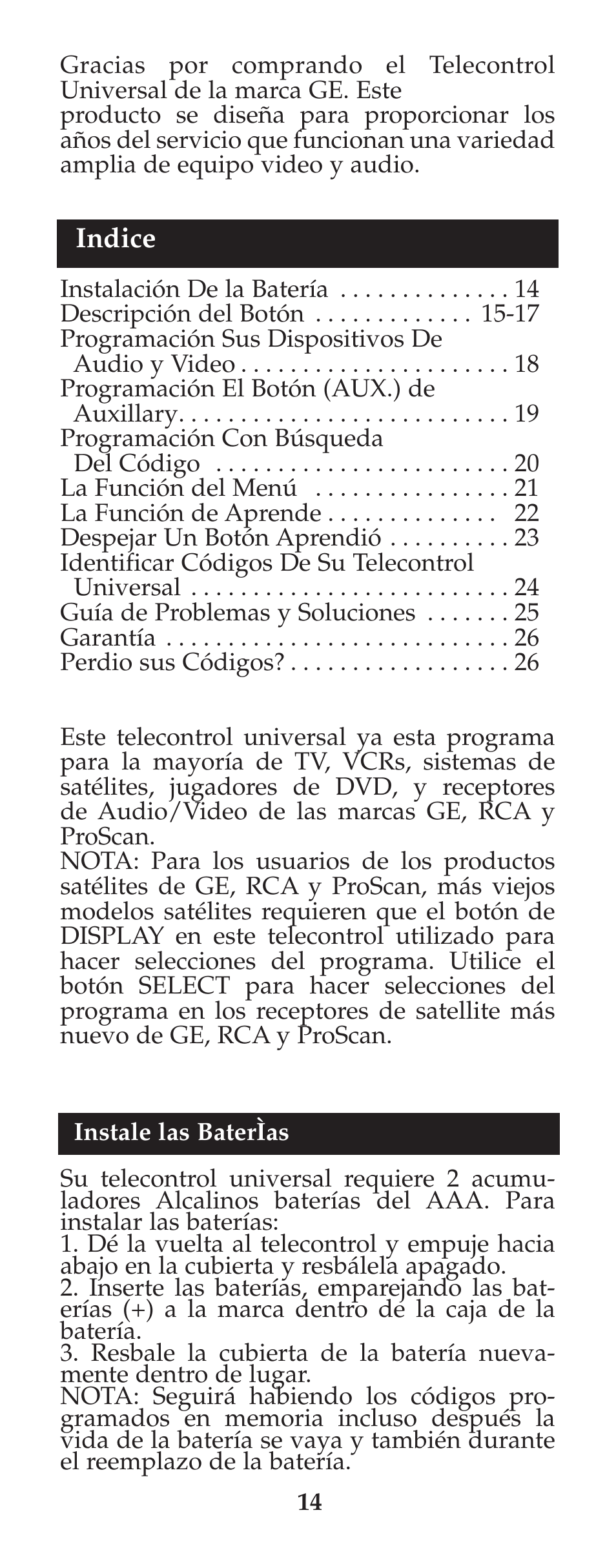 GE RM24973 User Manual | Page 15 / 28