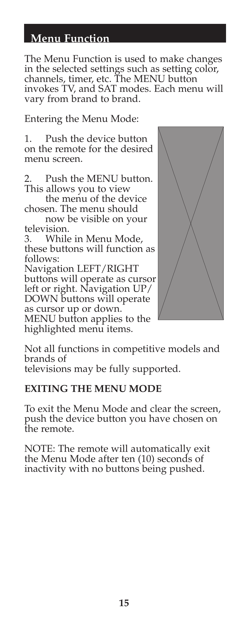 GE 94925 GE Universal Remote User Manual | Page 16 / 37