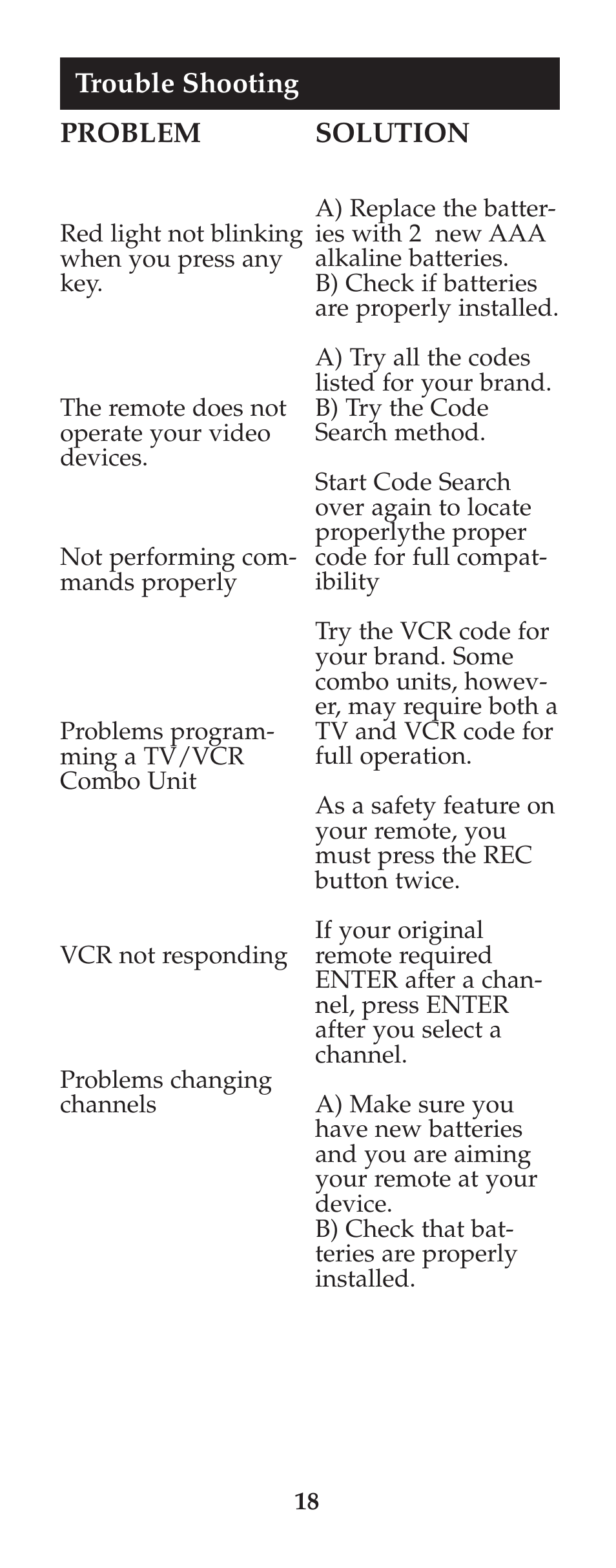 GE 94925 GE Universal Remote User Manual | Page 19 / 37