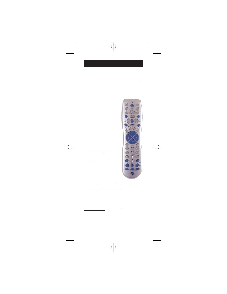GE 24927 GE Universal Remote User Manual | Page 13 / 38