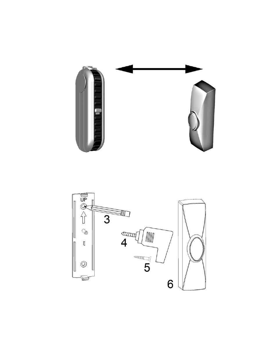 GE 19200 GE Portable Wireless Seven-Sound Chime User Manual | Page 7 / 9