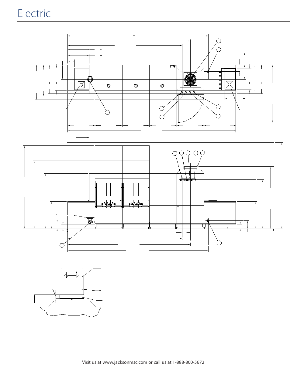 Electric, Direction of operation | Jackson JFT User Manual | Page 4 / 8