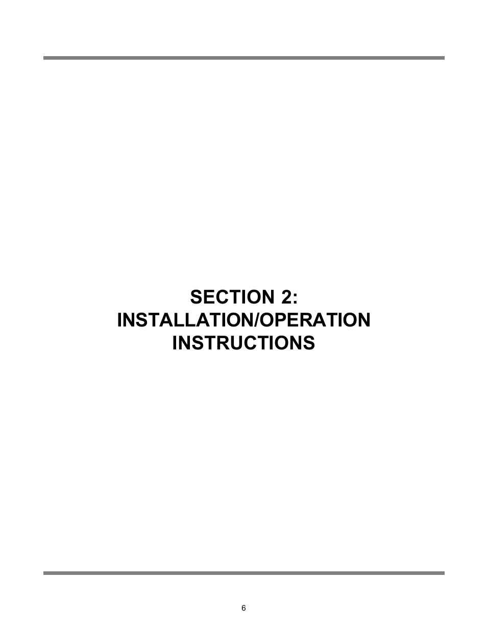 Section 2: installation/operation instructions | Jackson 10A User Manual | Page 11 / 33