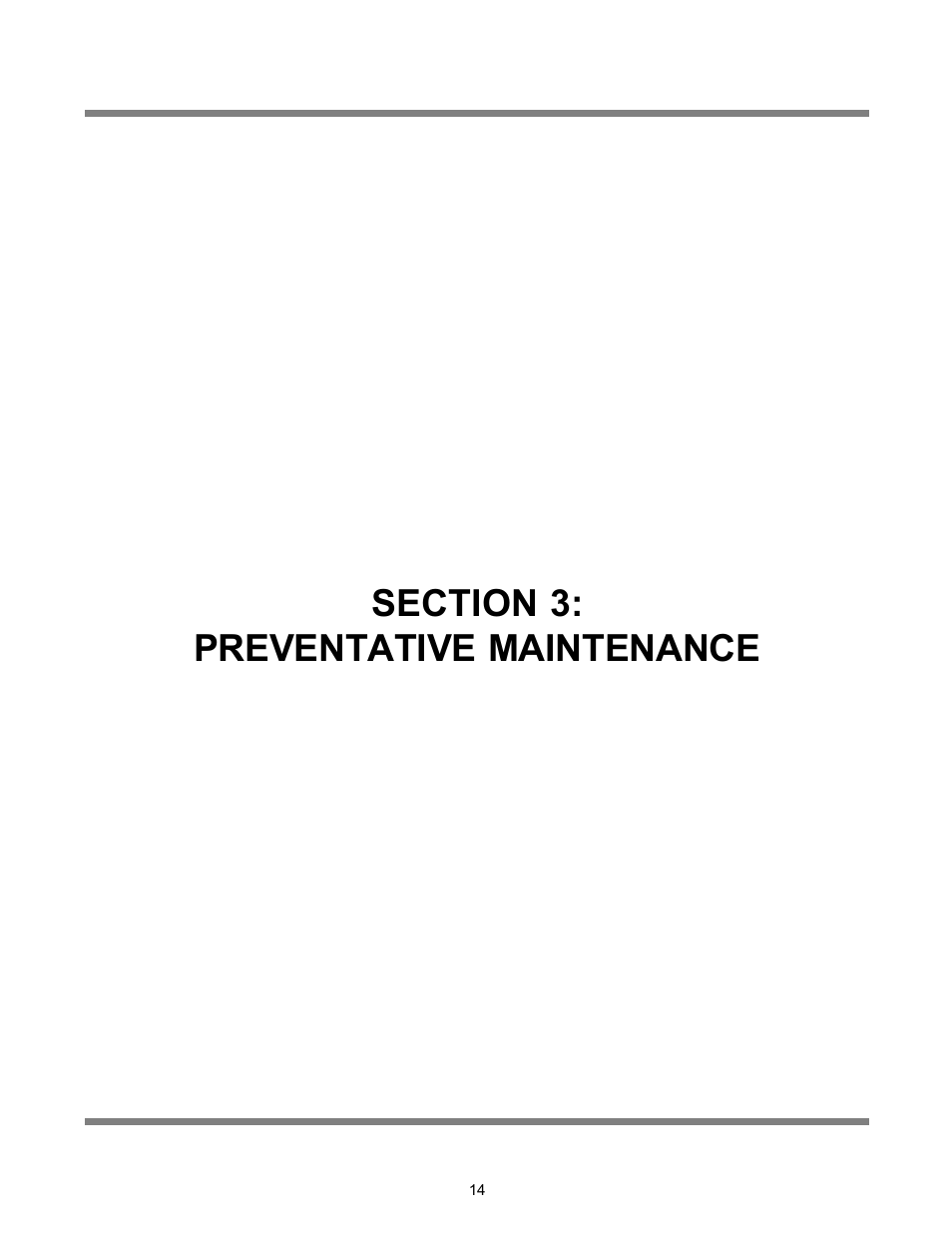 Section 3: preventative maintenance | Jackson 10A User Manual | Page 19 / 33