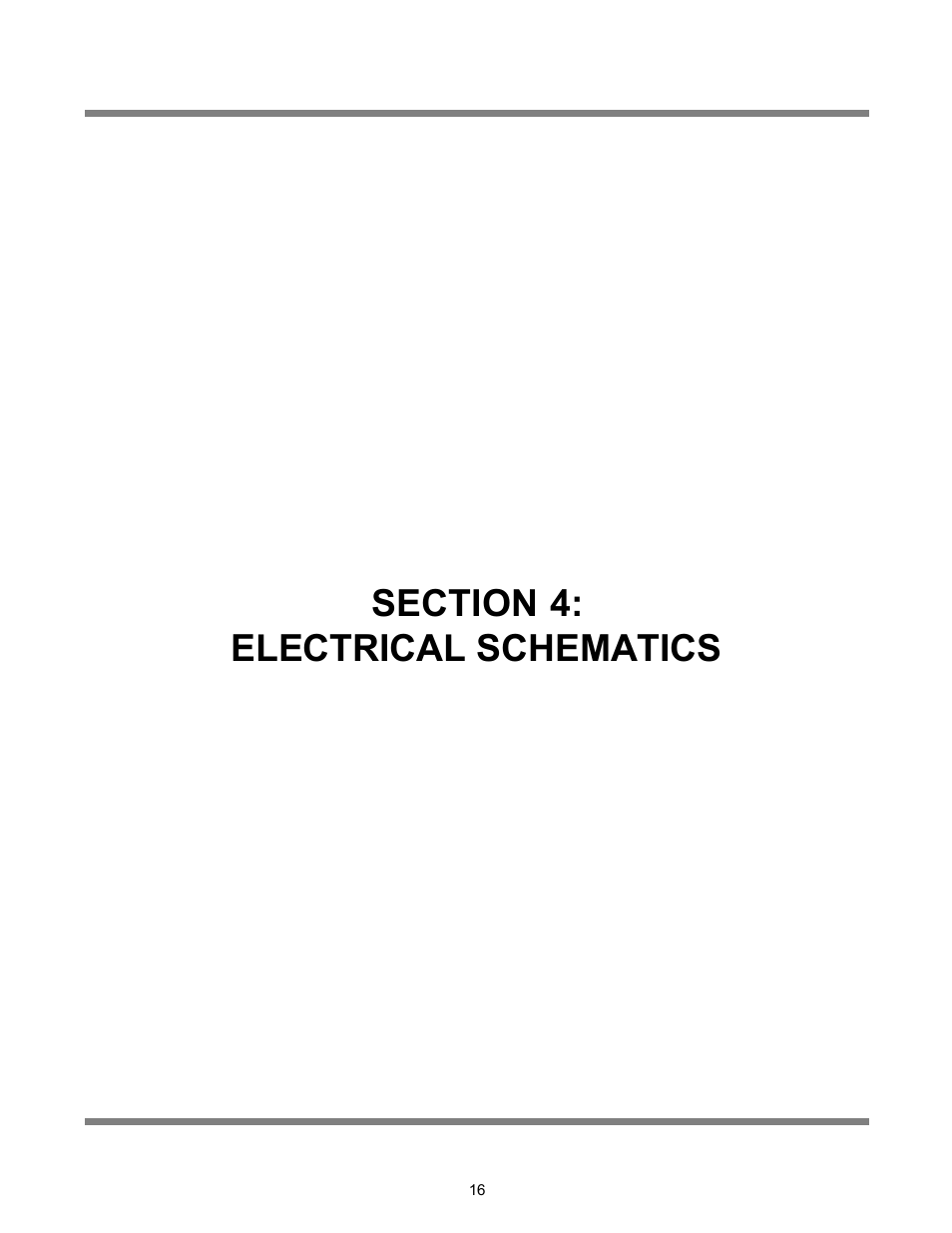 Section 4: electrical schematics | Jackson 10A User Manual | Page 21 / 33