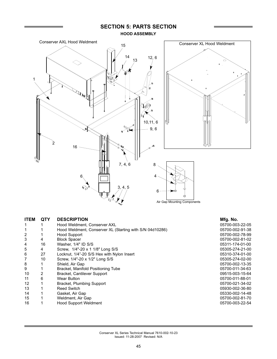 Jackson Chemical Sanatizing Singal and Dual Rack Upright Door Dishmachines CONSERVER XL2-CML User Manual | Page 52 / 94