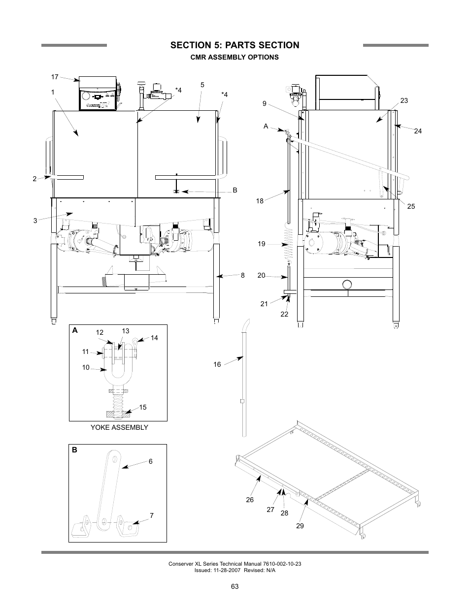 Jackson Chemical Sanatizing Singal and Dual Rack Upright Door Dishmachines CONSERVER XL2-CML User Manual | Page 70 / 94