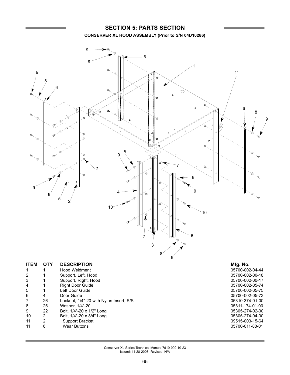 Jackson Chemical Sanatizing Singal and Dual Rack Upright Door Dishmachines CONSERVER XL2-CML User Manual | Page 72 / 94