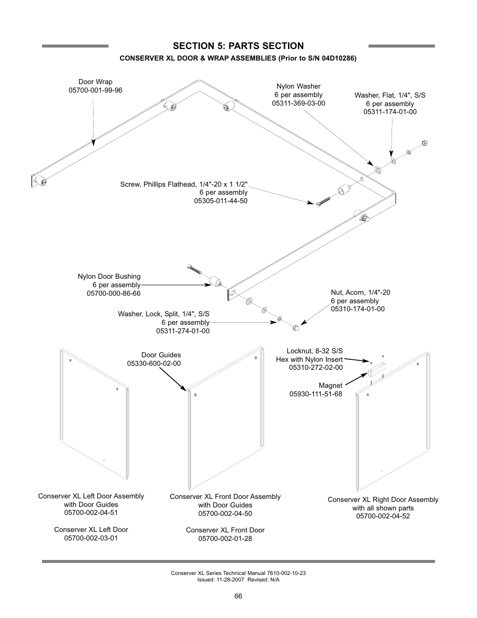 Jackson Chemical Sanatizing Singal and Dual Rack Upright Door Dishmachines CONSERVER XL2-CML User Manual | Page 73 / 94
